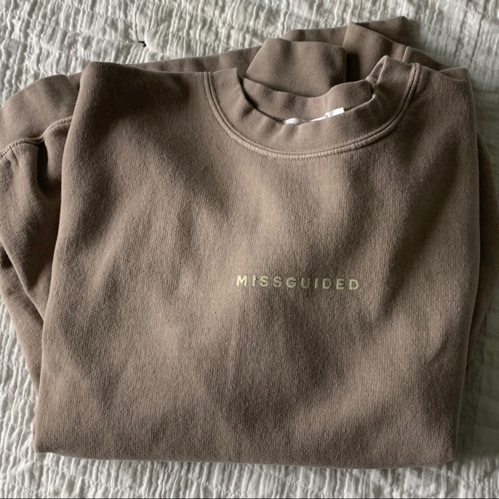 Misguided crewneck